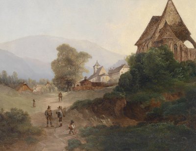 Op het land door Josef Theurich