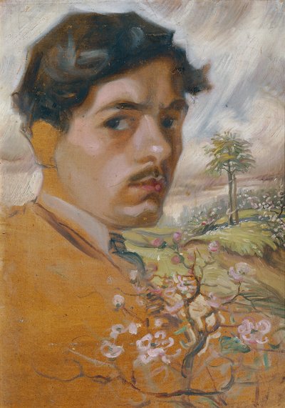 Zelfportret door Josef Wawra