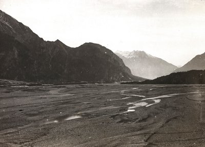 Album "Meine weltkriegs - Erinnerungen South-West Front (Karinthië, Italië, Zuid-Tirol) 31/03/1915-12/11/1918 - Josef Zohles Wien": de rivier Tagliamento in Mo door Josef Zohles