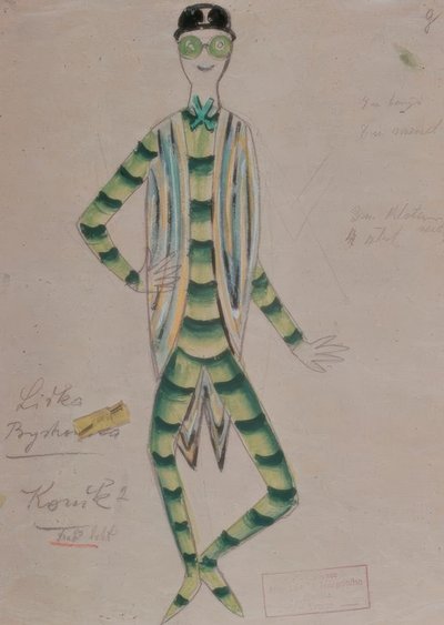 Janacek, Slimme vos / Figurine door Josef Čapek
