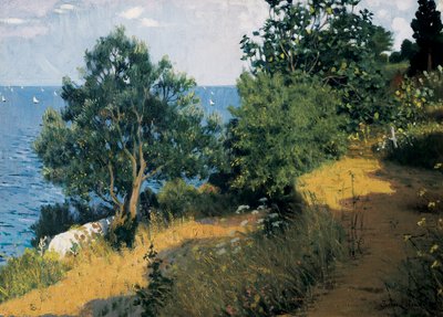 Kust van Vilassar door Josep Llimona Bruguera