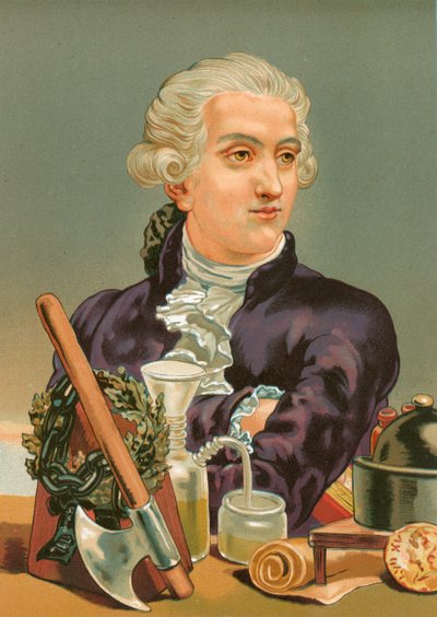 Antoine-Laurent de Lavoisier door Josep or Jose Planella Coromina