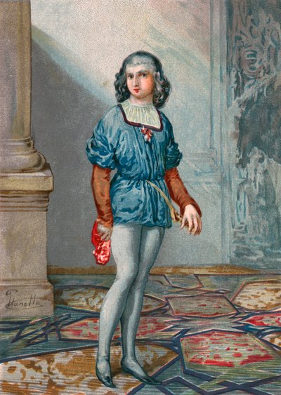 Ferdinand Columbus, tweede zoon van Columbus door Josep or Jose Planella Coromina