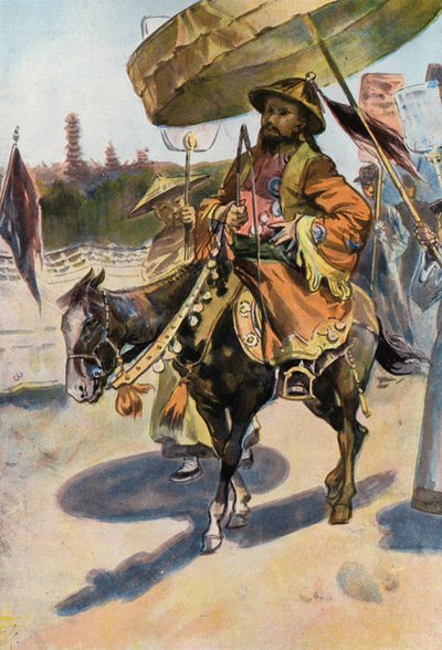 Robinson Crusoe: Een Chinese Don Quichot door Joseph (after) Finnemore