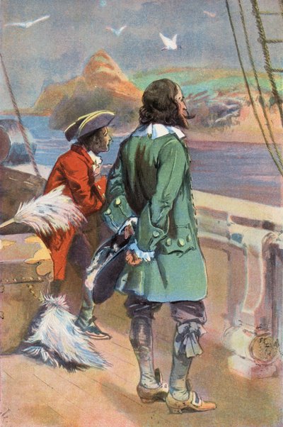 Robinson Crusoe: Ik verlaat het eiland door Joseph (after) Finnemore