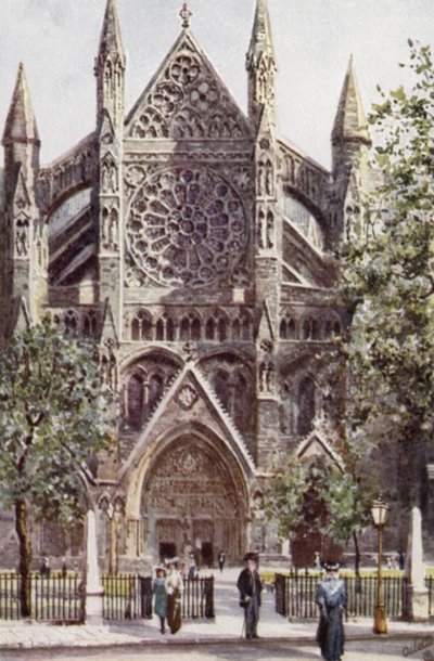 Westminster Abbey, Noord Transept door Joseph (after) Finnemore