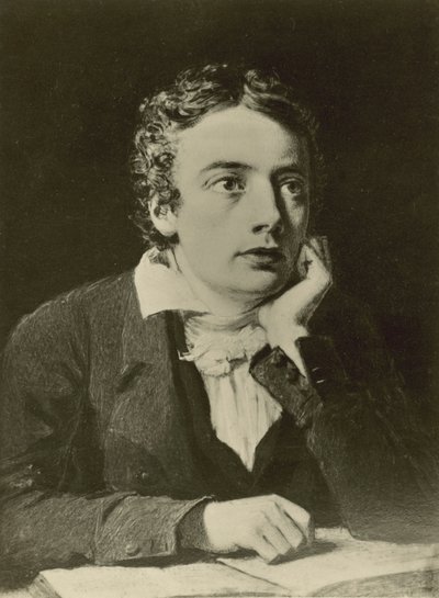 John Keats, Engelse dichter door Joseph (after) Pennell