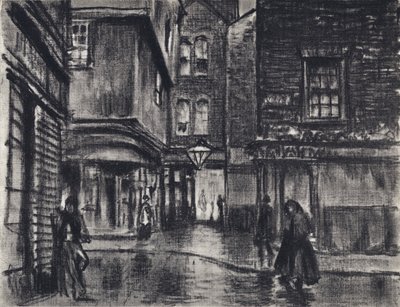 Verdwijnend Londen door Joseph (after) Pennell