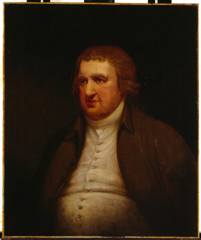Erasmus Darwin door Joseph (after) Wright of Derby