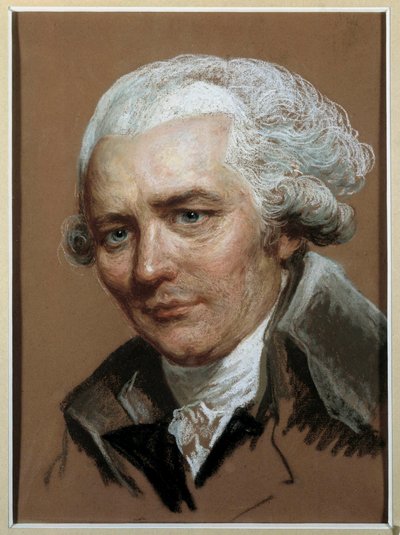 Portret van Pierre Choderlos de Laclos door Joseph (attr. to) Ducreux