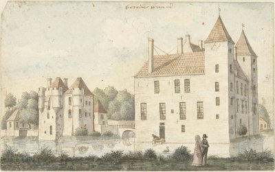 Kasteel Beverweerd door Joseph Adolf Schmetterling