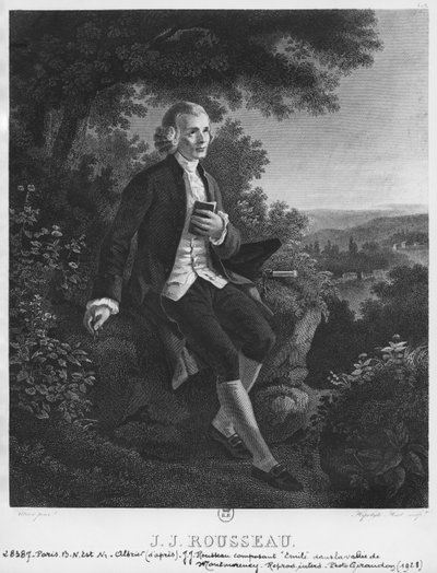 Jean-Jacques Rousseau componeert 