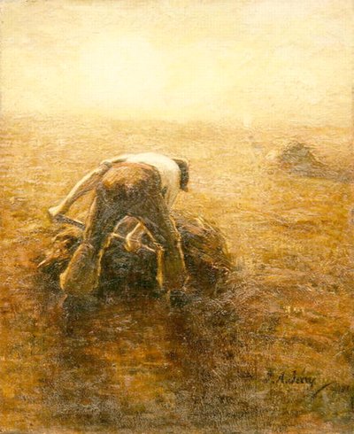 De veldwerker door Joseph Alfred Terry
