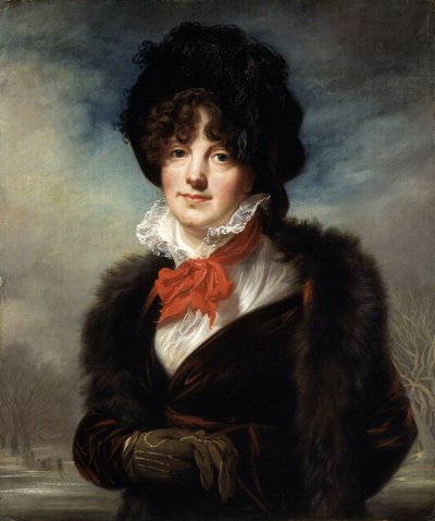 Mary Fryer Todd (geboren Evans), c.1798 door Joseph Allen
