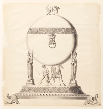 Ontwerp voor een terrine door Joseph Anton Seethaler Ii