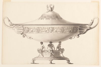 Ontwerp voor een terrine door Joseph Anton Seethaler Ii