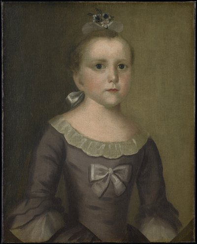 Portret van Abigail Gowen door Joseph Badger