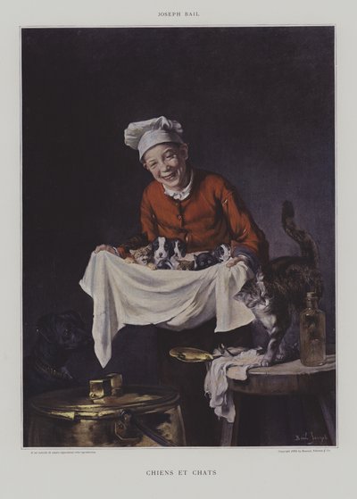 Honden en Katten door Joseph Bail