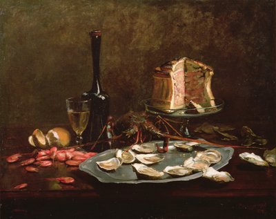 Stilleven met Zeevruchten door Joseph Bail