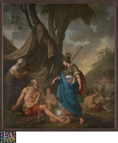 Erminia en de herders (naar Torquato Tasso) door Joseph Benoît Suvée