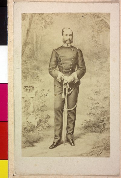 Keizer van Oostenrijk Franz Joseph I door Joseph Bermann