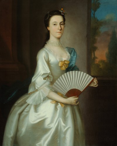 Abigail Chesebrough Mevrouw Alexander Grant door Joseph Blackburn