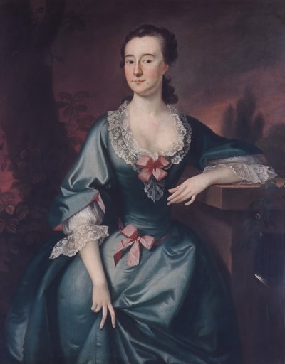 Mevrouw David Chesebrough door Joseph Blackburn