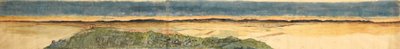 Schets van de effecten van de totale zonsverduistering zoals gezien in het noorden van Spanje, 1860 door Joseph Bonomi