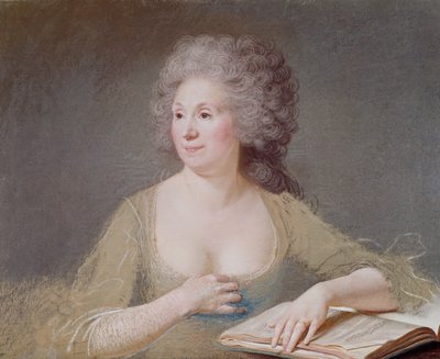 Portret van Madame Boze door Joseph Boze