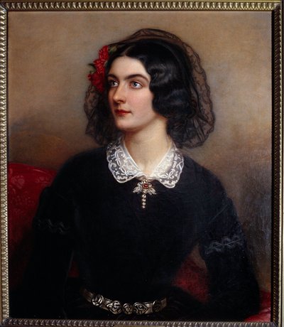 Portret van Lola Montes of Montez door Joseph Carl Stieler