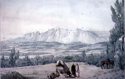Montserrat, het Viaduct door Joseph Cartwright