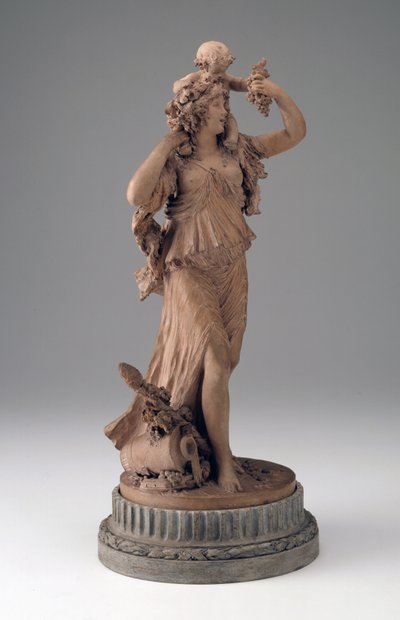 Bacchante die een kind op haar schouders draagt door Joseph Charles Marin