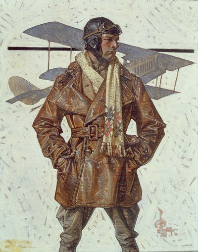 Luchtmachtpiloot door Joseph Christian Leyendecker