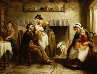 Een bezoek van grootouders door Joseph Clark