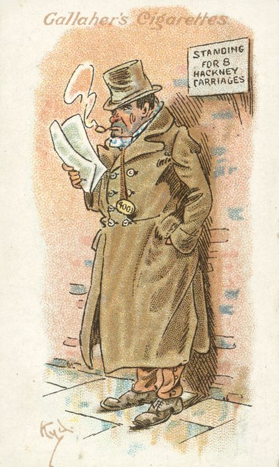 Aanbidders van het Onkruid nr. 15 (kleur litho) door Joseph Clayton (1856 1937) Clarke