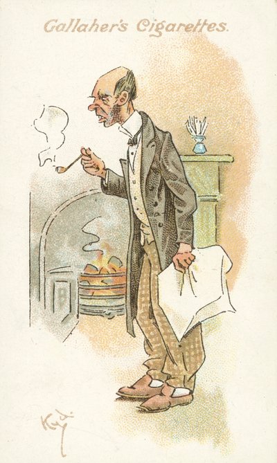 Aanbidders van de Wiet nr. 20 door Joseph Clayton (1856 1937) Clarke