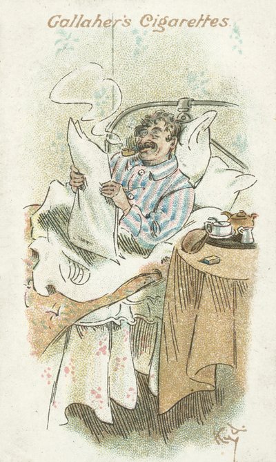 Aanbidders van de Wiet nr. 26 door Joseph Clayton (1856 1937) Clarke