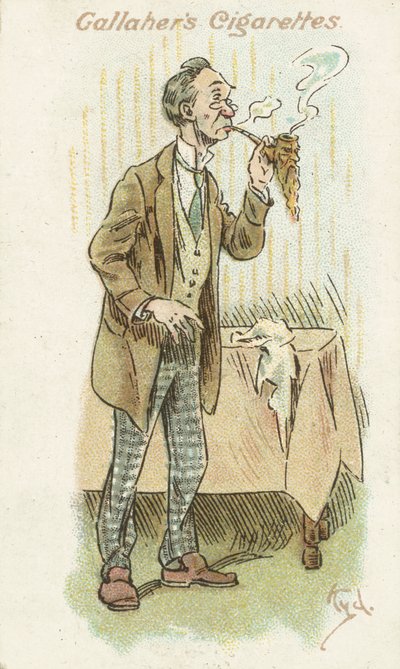 Aanbidders van het Onkruid No 39 door Joseph Clayton (1856 1937) Clarke