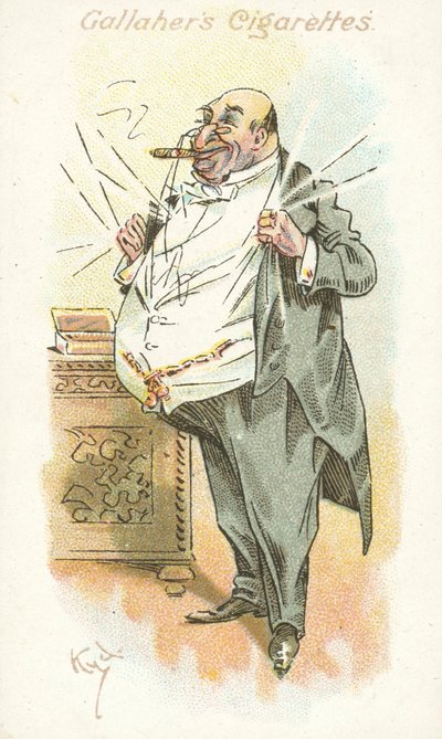 Aanbidders van de Wiet nr. 8 door Joseph Clayton (1856 1937) Clarke