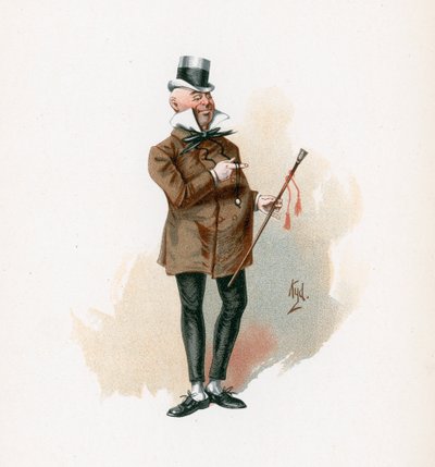 Mr. Micawber, illustratie uit 