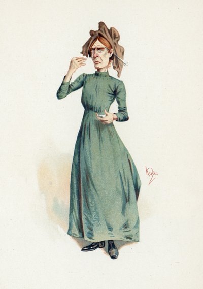 Sally Brass, illustratie uit 