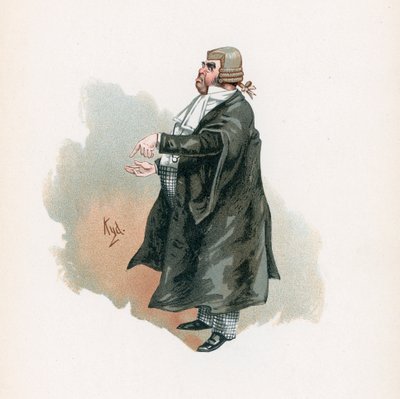 Sergeant Buzfuz, illustratie uit 