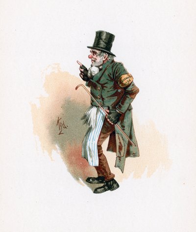 Trotty Veck, illustratie uit 