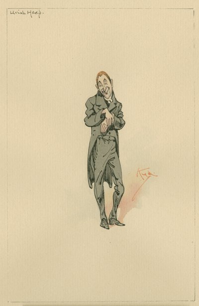 Uriah Heep, c.1920s door Joseph Clayton Clarke