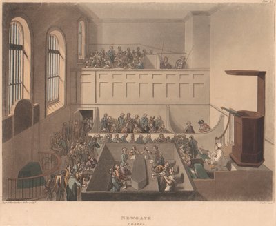 Newgate Kapel door Joseph Constantine Stadler