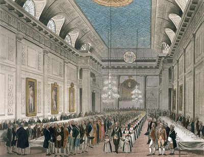 De processie in Freemasons