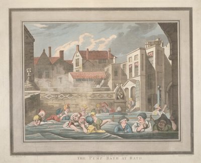 De Pompzaal in Bath door Joseph Constantine Stadler