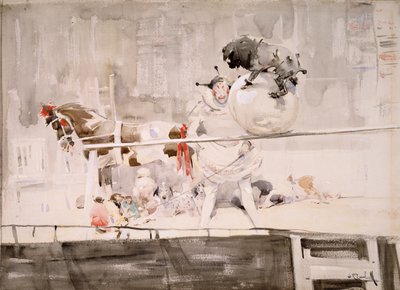 Barnet Fair door Joseph Crawhall