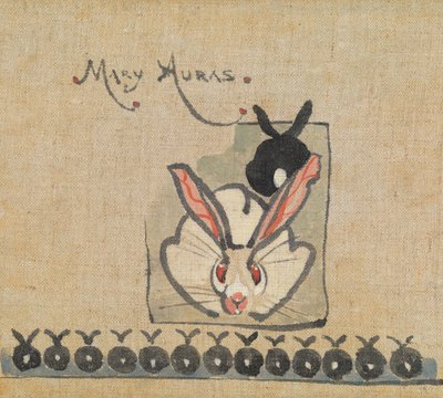 Konijnen - Miss Auras door Joseph Crawhall