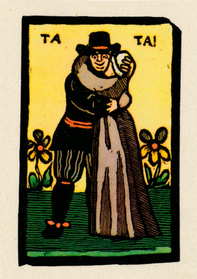 De Eerste Herleving van de Chap-Book Stijl, 1885, 1946 door Joseph Crawhall